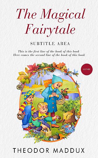 3D mockup of Seashell #5779 - Premade Children's Book Cover | BookCoverZone