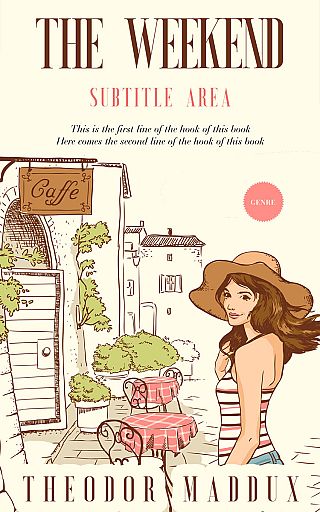 3D mockup of Rum Swizzle #5805 - Premade Chick Lit Book Cover | BookCoverZone