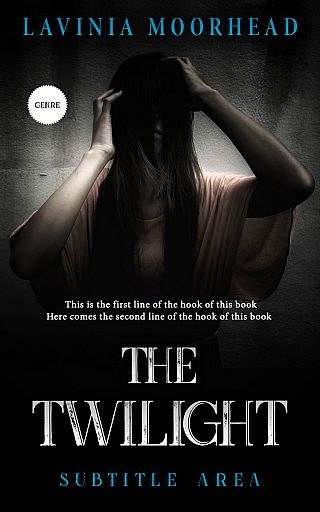 3D mockup of Cod Gray #5836 - Premade Horror Book Cover | BookCoverZone
