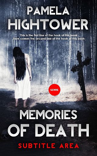 3D mockup of Cold Turkey #5840 - Premade Horror Book Cover | BookCoverZone