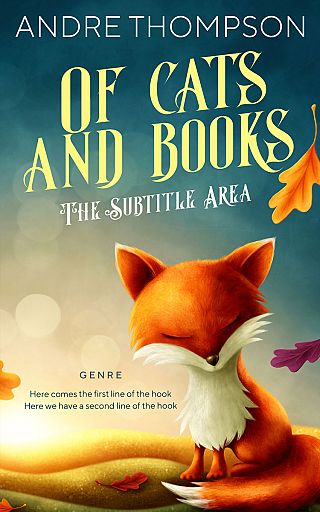 3D mockup of Indian Khaki #6033 - Premade Children's Book Cover | BookCoverZone
