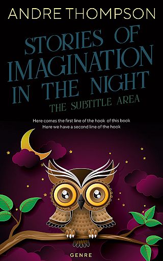 3D mockup of Gondola #6035 - Premade Children's Book Cover | BookCoverZone