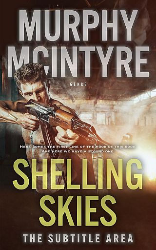 3D mockup of Chino #6137 - Premade Action & Adventure Book Cover | BookCoverZone