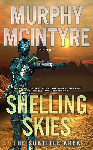 3D mockup of Driftwood #6218 - Premade Science Fiction Book Cover | BookCoverZone