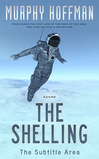 3D mockup of Blizzard Blue #6233 - Premade Apocalyptica Book Cover | BookCoverZone