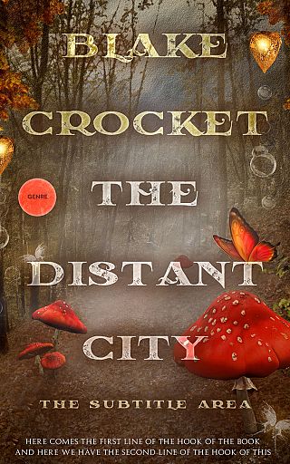 3D mockup of Millbrook #6492 - Premade Fantasy Book Cover | BookCoverZone