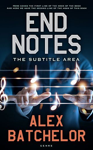 3D mockup of Bison Hide #6548 - Premade Music Book Cover | BookCoverZone