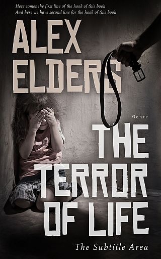 3D mockup of Silver Rust #6660 - Premade Horror Book Cover | BookCoverZone