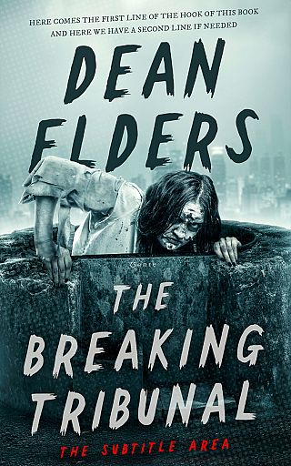 3D mockup of Gable Green #6672 - Premade Horror Book Cover | BookCoverZone