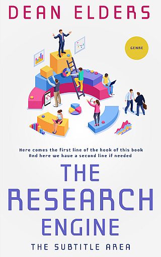 3D mockup of Concrete #6728 - Premade Business Book Cover | BookCoverZone