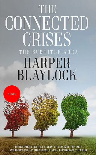 3D mockup of Gray Chateau #6826 - Premade Politics & Law & Society Book Cover | BookCoverZone