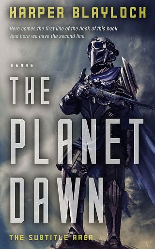 3D mockup of Tuna #6851 - Premade Science Fiction Book Cover | BookCoverZone