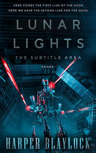 3D mockup of Black Pearl #6888 - Premade Science Fiction Book Cover | BookCoverZone