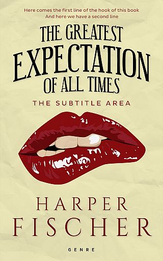 3D mockup of Hampton #7038 - Premade Chick Lit Book Cover | BookCoverZone