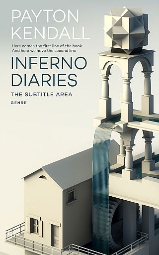 3D mockup of Outer Space #7172 - Premade Abstract Book Cover | BookCoverZone