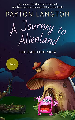 3D mockup of Charade #7234 - Premade Children's Book Cover | BookCoverZone
