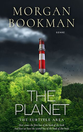 3D mockup of Heavy Metal #7335 - Premade Environment & Ecology Book Cover | BookCoverZone
