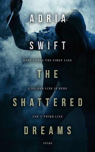 3D mockup of Tower Gray #7393 - Premade Mystery & Thriller & Suspense Book Cover | BookCoverZone