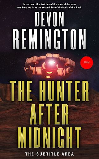 3D mockup of Laser #7517 - Premade Science Fiction Book Cover | BookCoverZone