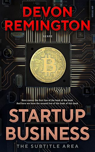 3D mockup of Copperfield #7523 - Premade Business Book Cover | BookCoverZone