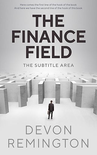 3D mockup of Iron #7528 - Premade Business Book Cover | BookCoverZone