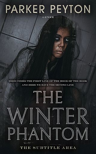 3D mockup of Shark #7652 - Premade Horror Book Cover | BookCoverZone