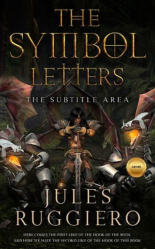 3D mockup of Rangoon Green #7795 - Premade Fantasy Book Cover | BookCoverZone