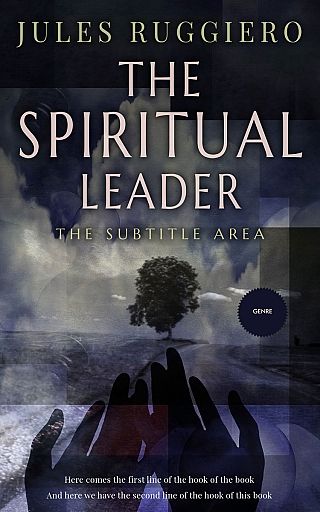 3D mockup of Charade #7807 - Premade Religion & Spirituality Book Cover | BookCoverZone