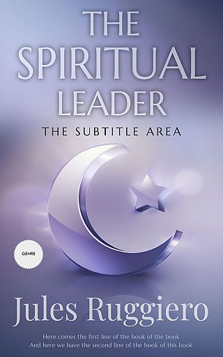 3D mockup of Amethyst Smoke #7809 - Premade Religion & Spirituality Book Cover | BookCoverZone