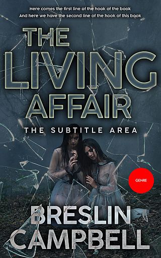 3D mockup of Outer Space #7888 - Premade Horror Book Cover | BookCoverZone