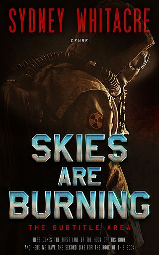 3D mockup of Eternity #8097 - Premade Apocalyptica Book Cover | BookCoverZone