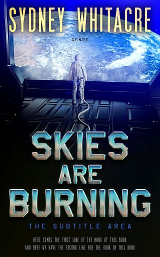 3D mockup of Submarine #8106 - Premade Science Fiction Book Cover | BookCoverZone