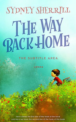 3D mockup of Cruise #8165 - Premade Children's Book Cover | BookCoverZone