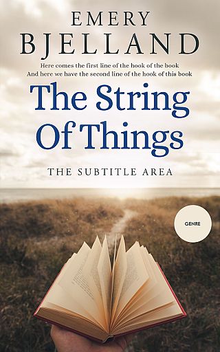 3D mockup of Thunder #8184 - Premade Surreal Book Cover | BookCoverZone