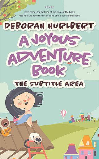 3D mockup of Pale Leaf #8342 - Premade Children's Book Cover | BookCoverZone