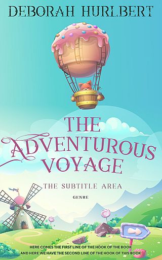 3D mockup of Monte Carlo #8346 - Premade Children's Book Cover | BookCoverZone