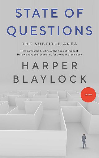 3D mockup of French Gray #8457 - Premade Business Book Cover | BookCoverZone