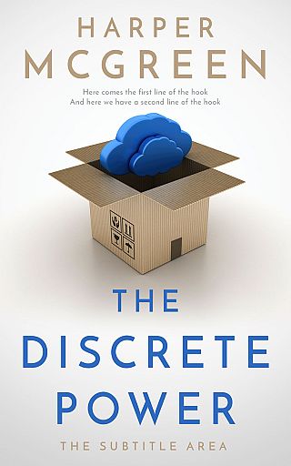 3D mockup of Westar #8466 - Premade Business Book Cover | BookCoverZone