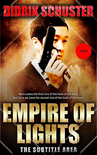 3D mockup of Tussock #8643 - Premade Mystery & Thriller & Suspense Book Cover | BookCoverZone