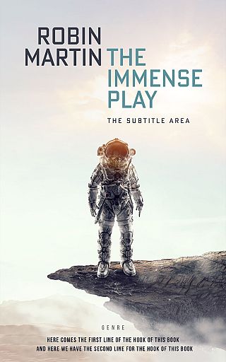 3D mockup of Cararra #8798 - Premade Science Fiction Book Cover | BookCoverZone