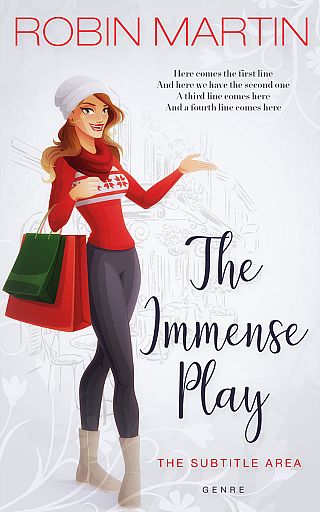 3D mockup of Mischka #8802 - Premade Chick Lit Book Cover | BookCoverZone
