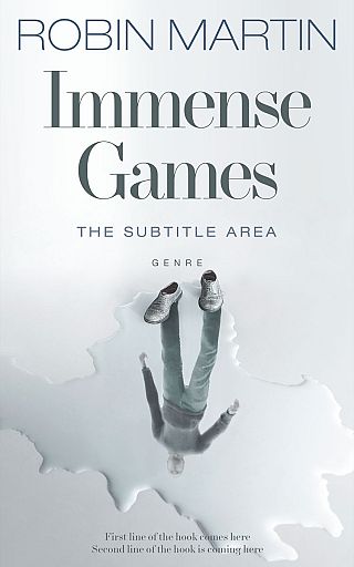 3D mockup of Geyser #8832 - Premade Surreal Book Cover | BookCoverZone