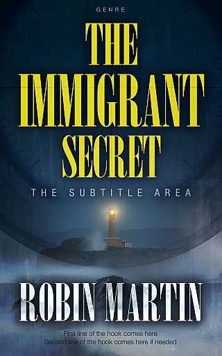 3D mockup of Big Stone #8846 - Premade Mystery & Thriller & Suspense Book Cover | BookCoverZone