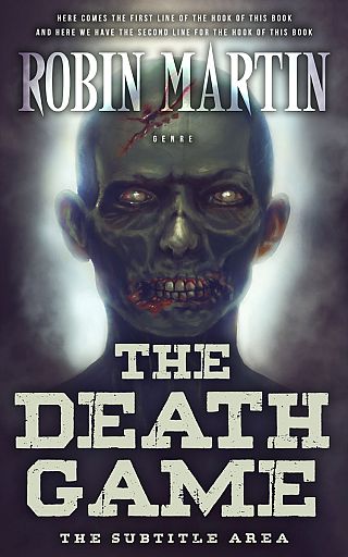 3D mockup of Ship Gray #8847 - Premade Horror Book Cover | BookCoverZone