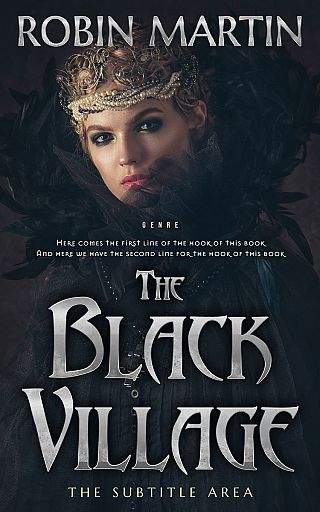 3D mockup of Shark #8890 - Premade Fantasy Book Cover | BookCoverZone