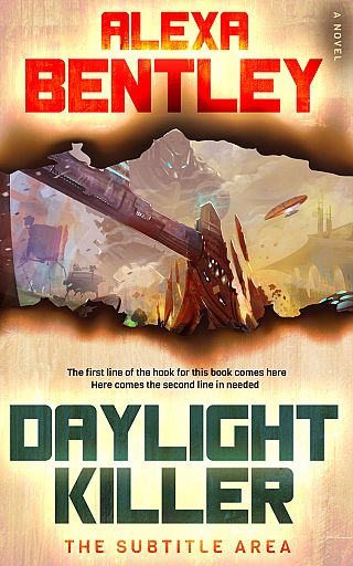 3D mockup of Brandy #8944 - Premade Science Fiction Book Cover | BookCoverZone