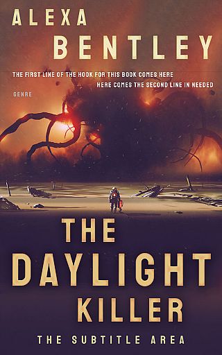 3D mockup of Thunder #9013 - Premade Science Fiction Book Cover | BookCoverZone