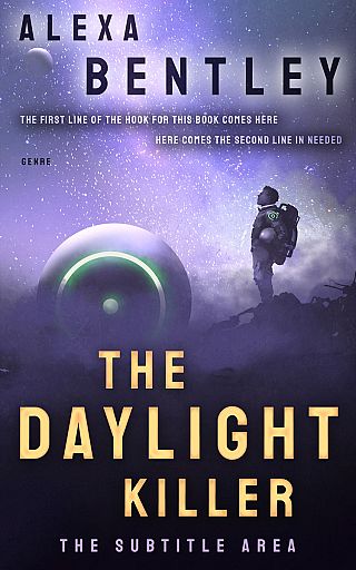 3D mockup of Ebony Clay #9014 - Premade Science Fiction Book Cover | BookCoverZone
