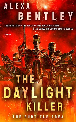 3D mockup of Kenyan Copper #9016 - Premade Science Fiction Book Cover | BookCoverZone