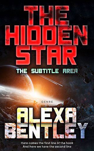 3D mockup of Cocoa Brown #9060 - Premade Science Fiction Book Cover | BookCoverZone